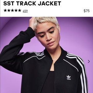 Adidas women’s track jacket